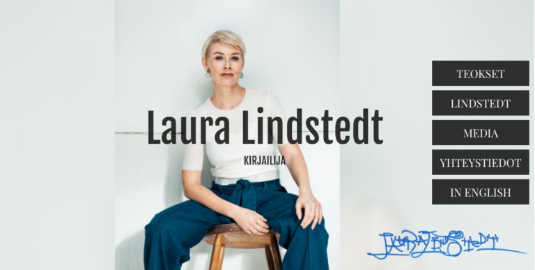 Kirjailija Laura Lindstedt